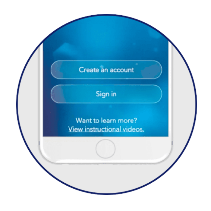 CONTOUR®DIABETES app displaying the login screen.