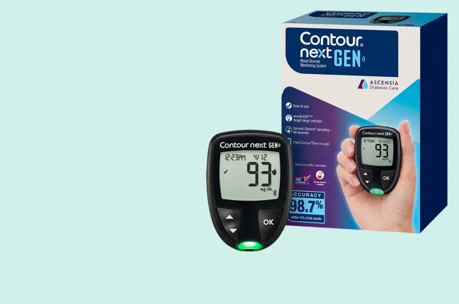 Contour next GEN blood glucose monitoring system