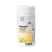 KETOSTIX® Reagent Strips Urinalysis Analyzer bottle, 100 count