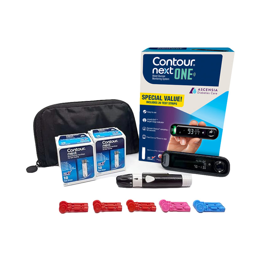 Glucometer: Blood Glucose Meter Value Pack | CONTOUR®NEXT ONE