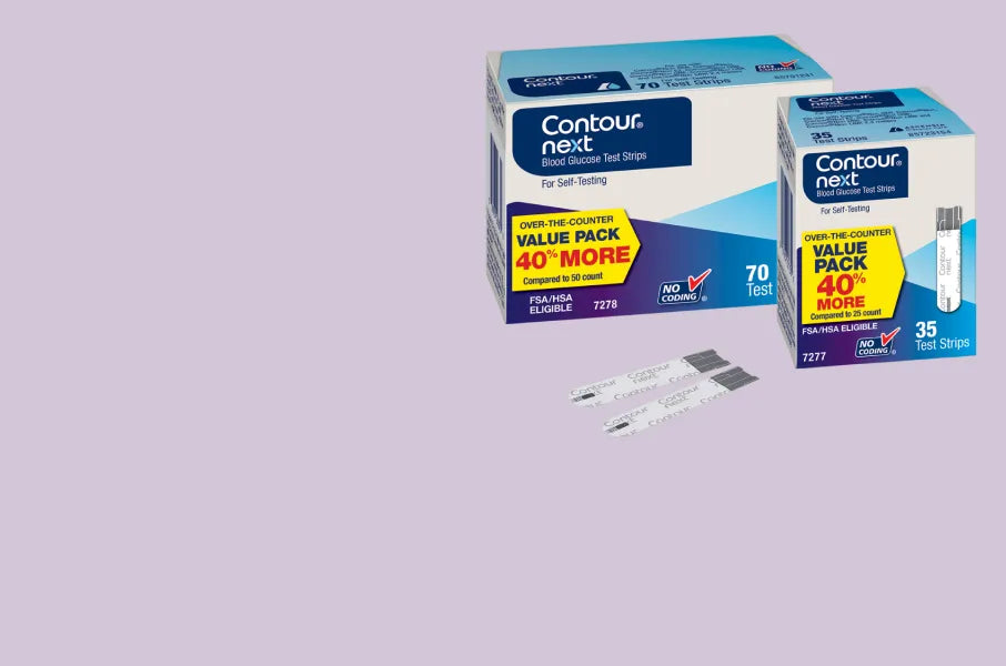 Contour Next blood glucose test strips