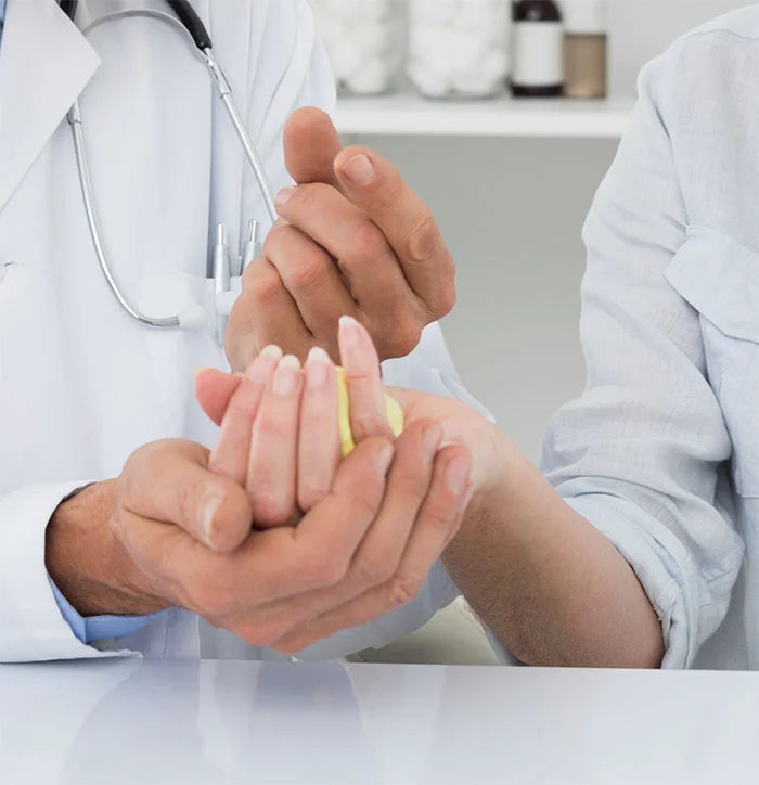 Digital Sclerosis (Tight, Waxy Skin)