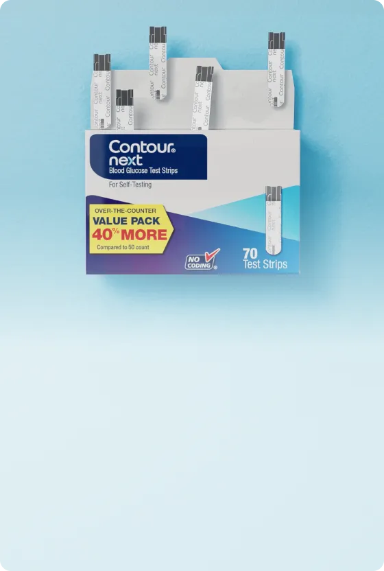CONTOUR®NEXT blood glucose test strips value pack