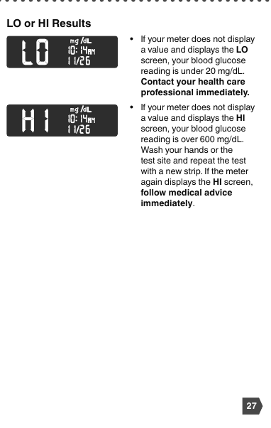 Fingertip testing illustration